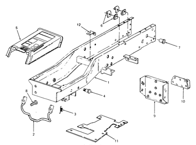 Part Location Diagram of 703-0026C Cub Cadet Switch Bracket